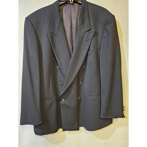 Pierre Cardin Todays Man Black Vintage Blazer Wool Pit To Pit 23,x 33 L,  25 Arm